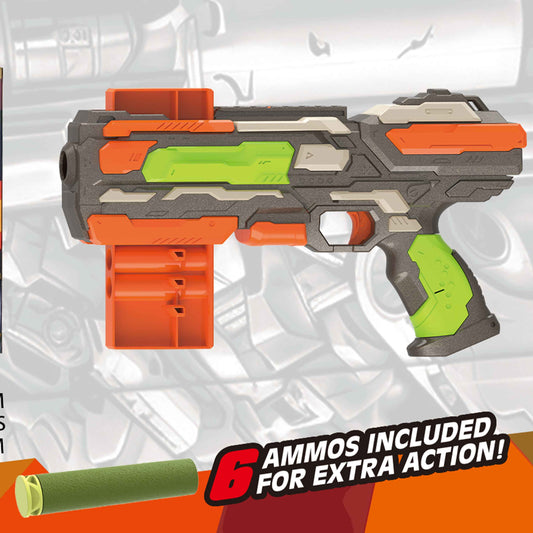 Phantom Edge Foam Dart Blaster (6 Darts) – 18m Range