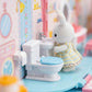 Portable Pretend Play Dollhouse with Figures & Furniture