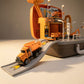 Kids construction truck suitcase play set