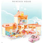 DIY Princess House Light Spray Villa Building Toy – Creative Puzzle Playset for Kids