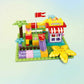 WISDOM BLOCK 2-in-1 Playground Slide Building Blocks Set (Two Scenarios)