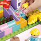 WISDOM BLOCK 2-in-1 Playground Slide Building Blocks Set (Two Scenarios)