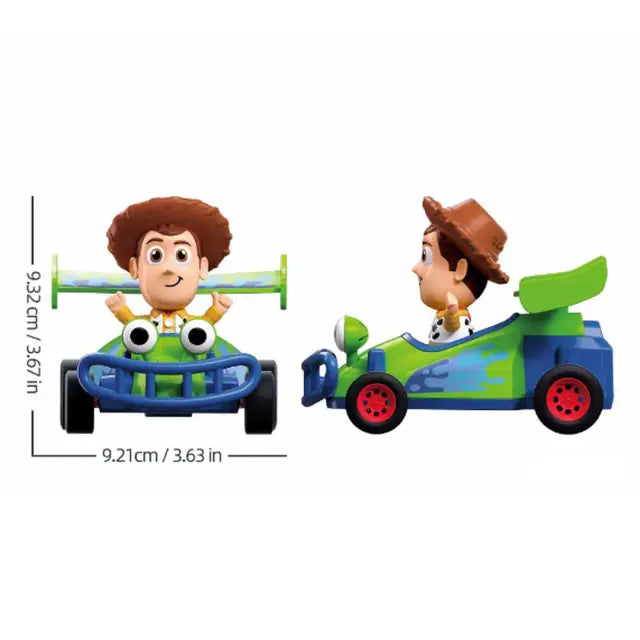 Sluban Toy Story Woody Assembly Car – Friction Toy Vehicle (M38-LS023)
