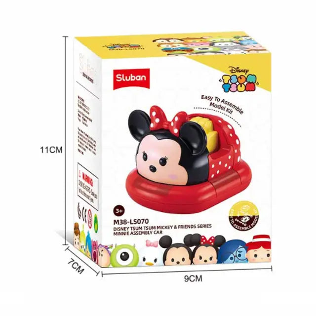 Sluban Disney Minnie Mouse Tsum Tsum Assembly Car Toy M38-LS070