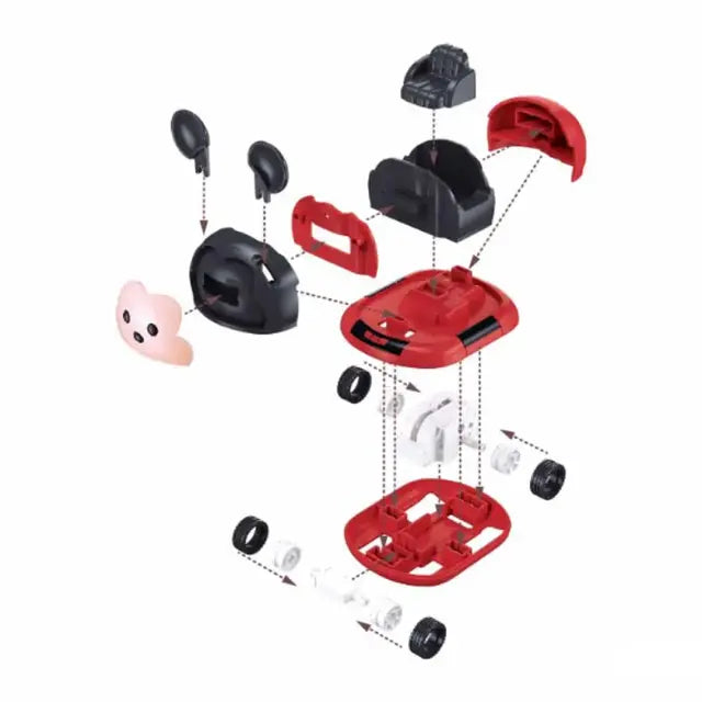 Sluban Disney Minnie Mouse Tsum Tsum Assembly Car – Kids Toy Vehicle (M38-LS070)