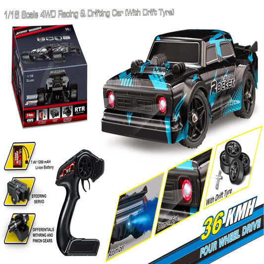 1/16 scale 4WD RC drift car blue edition 36KM/H in Qatar
