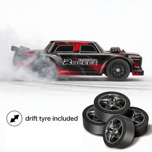 High speed remote control drift car with LED lights