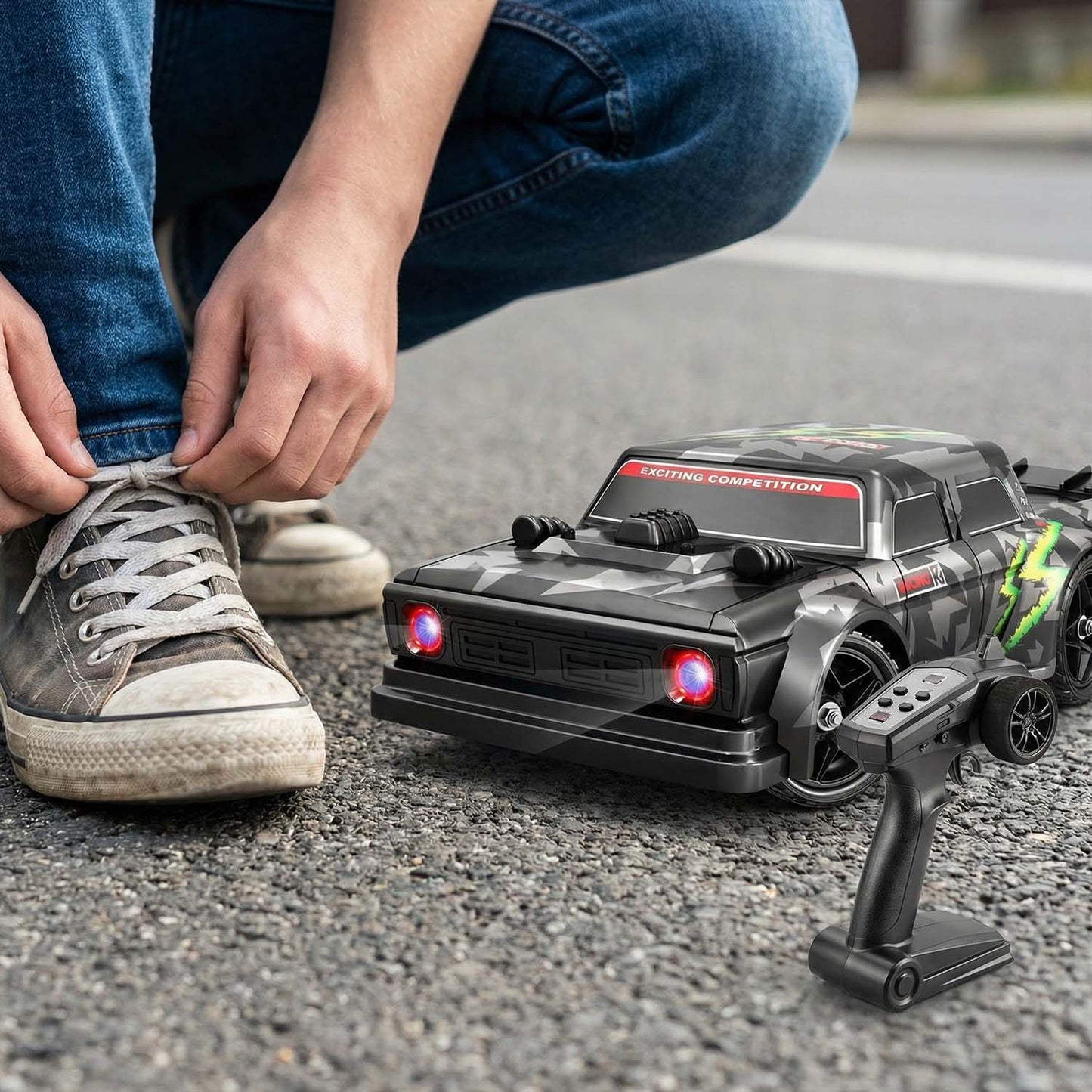 1/16 Scale Brushless 4WD RC Drift Car 52KM/H – High Speed Racing Car | Qatar