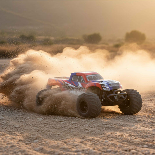 READY 1:16 RC Monster Truck 2.4GHz (30+ km/h) Rechargeable USB – For Kids 6+