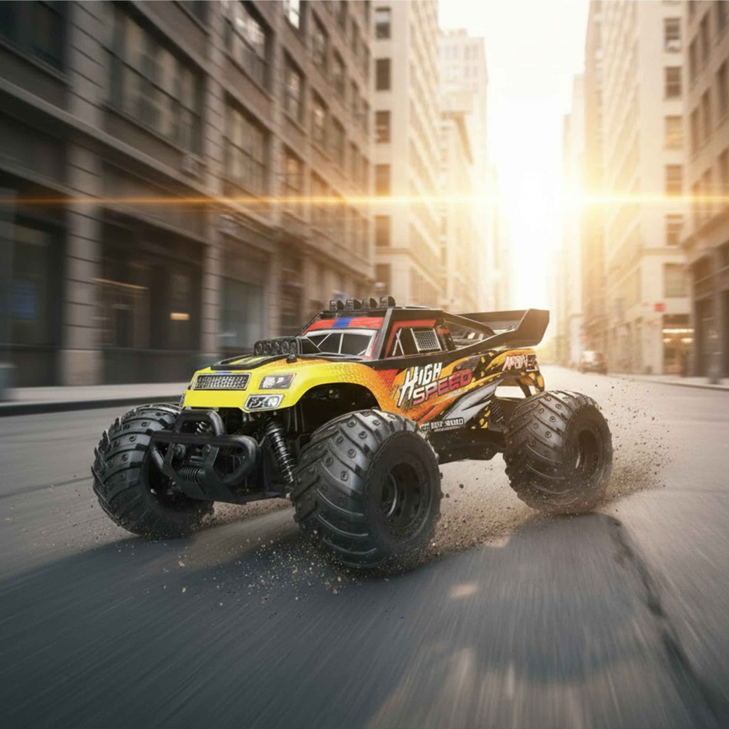 READY 1:16 RC Monster Truck (Orange/Black) 2.4GHz