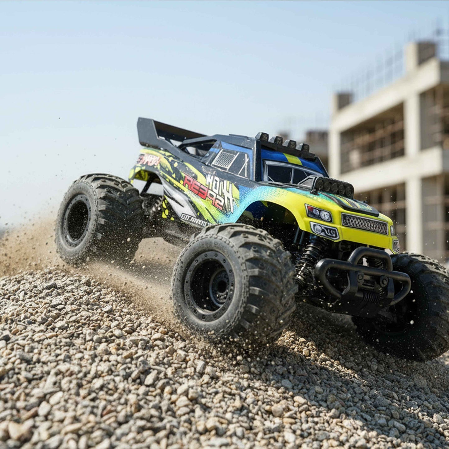 READY 1:16 RC Monster Truck (Orange/Black) 2.4GHz