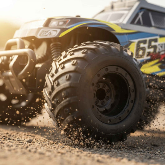 READY 1:16 RC Monster Truck (Red/Black) 2.4GHz 30+ km/h USB Rechargeable – Kids 6+