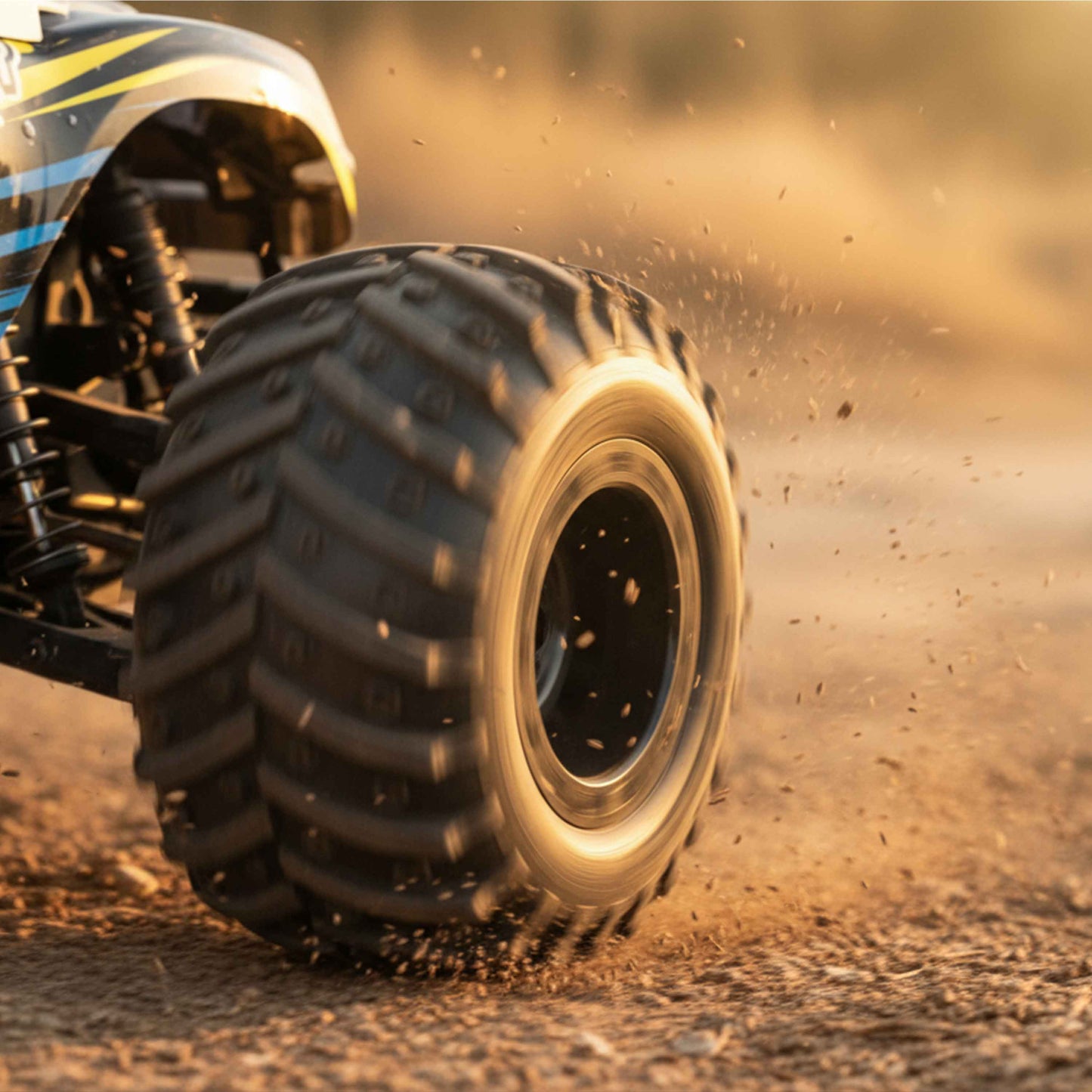 READY 1:16 RC Monster Truck (Red/Black) 2.4GHz 30+ km/h USB Rechargeable – Kids 6+