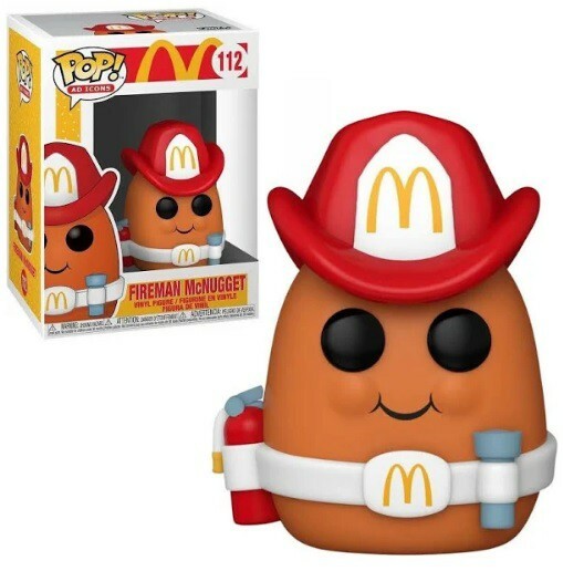 funko pop ad icons FireMan McNugget | McDonald's McNugget Buddy Funko Pop