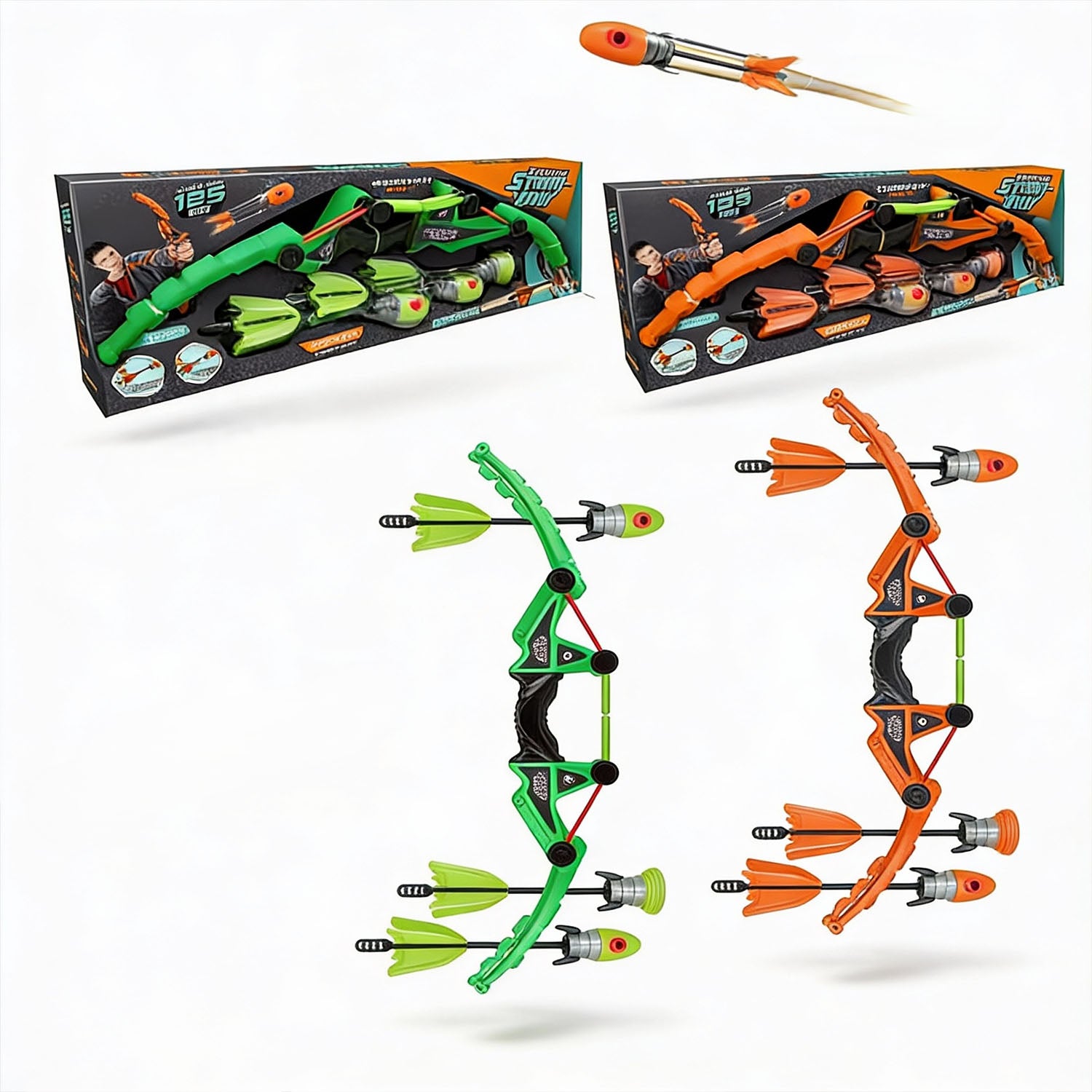 Safe archery toy set for children