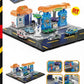 City Action 6-in-1 Fuel Station with Retail Shop Playset