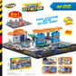 City Action 6-in-1 Fuel Station with Retail Shop Playset