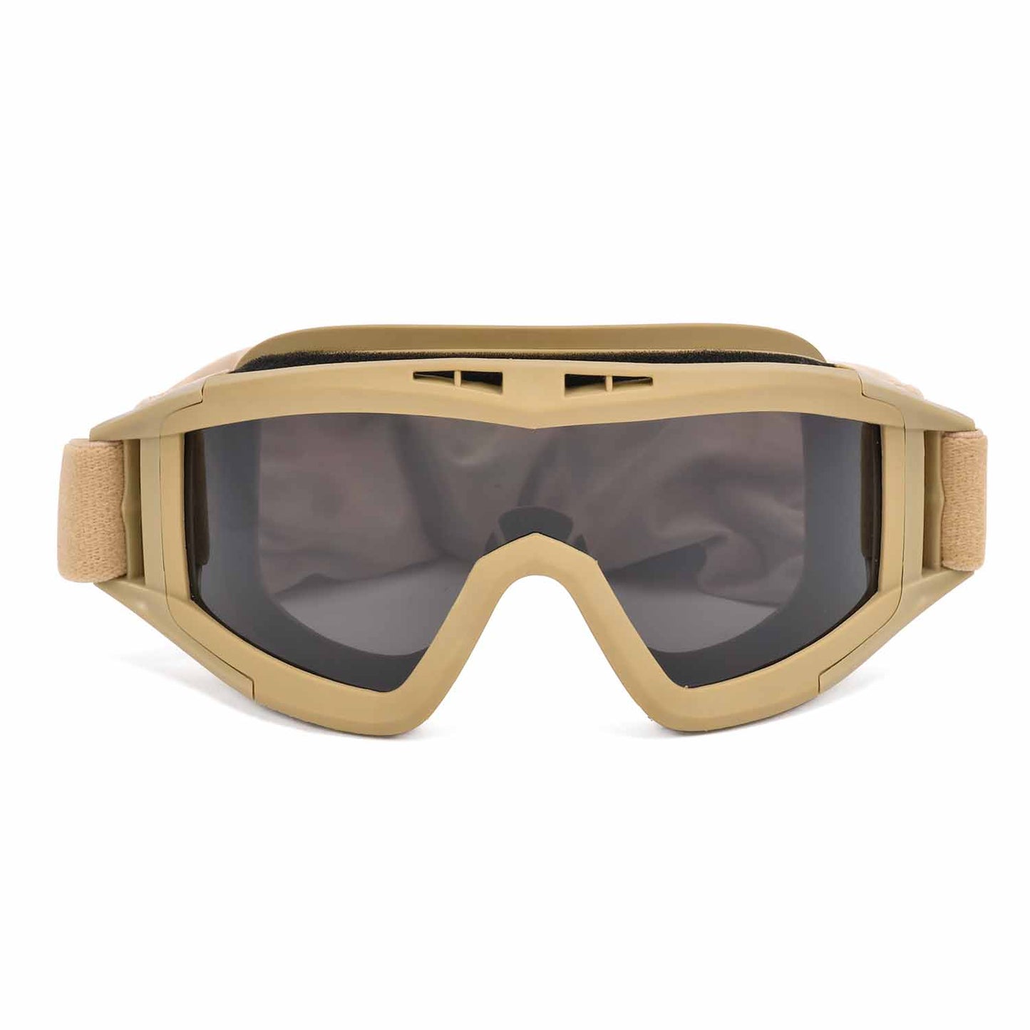 Tactical goggles with face cover and pouch