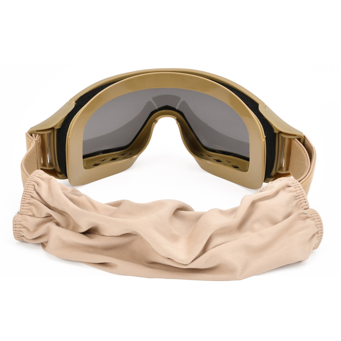 Tactical airsoft goggles with interchangeable lenses