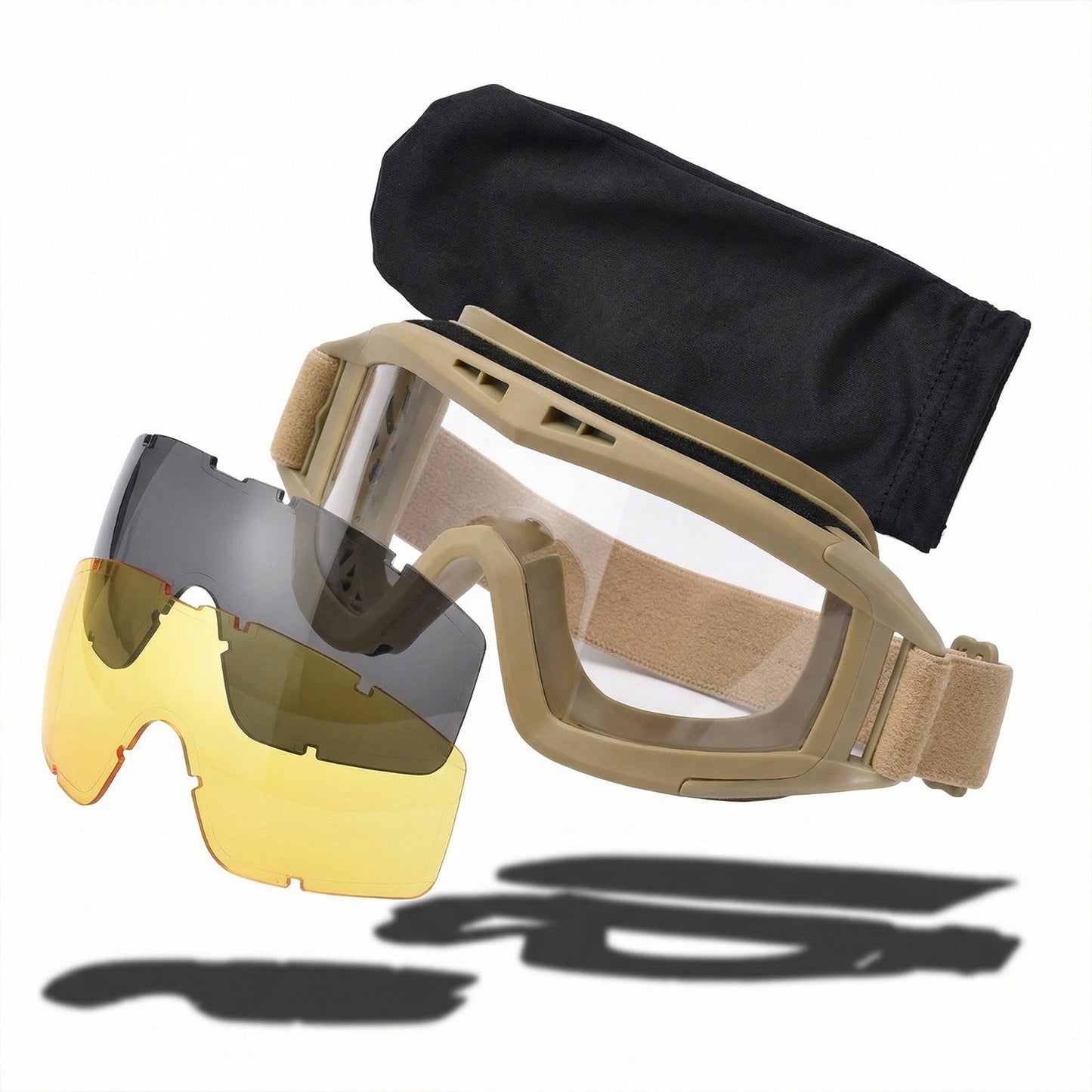 Military style protective eyewear airsoft