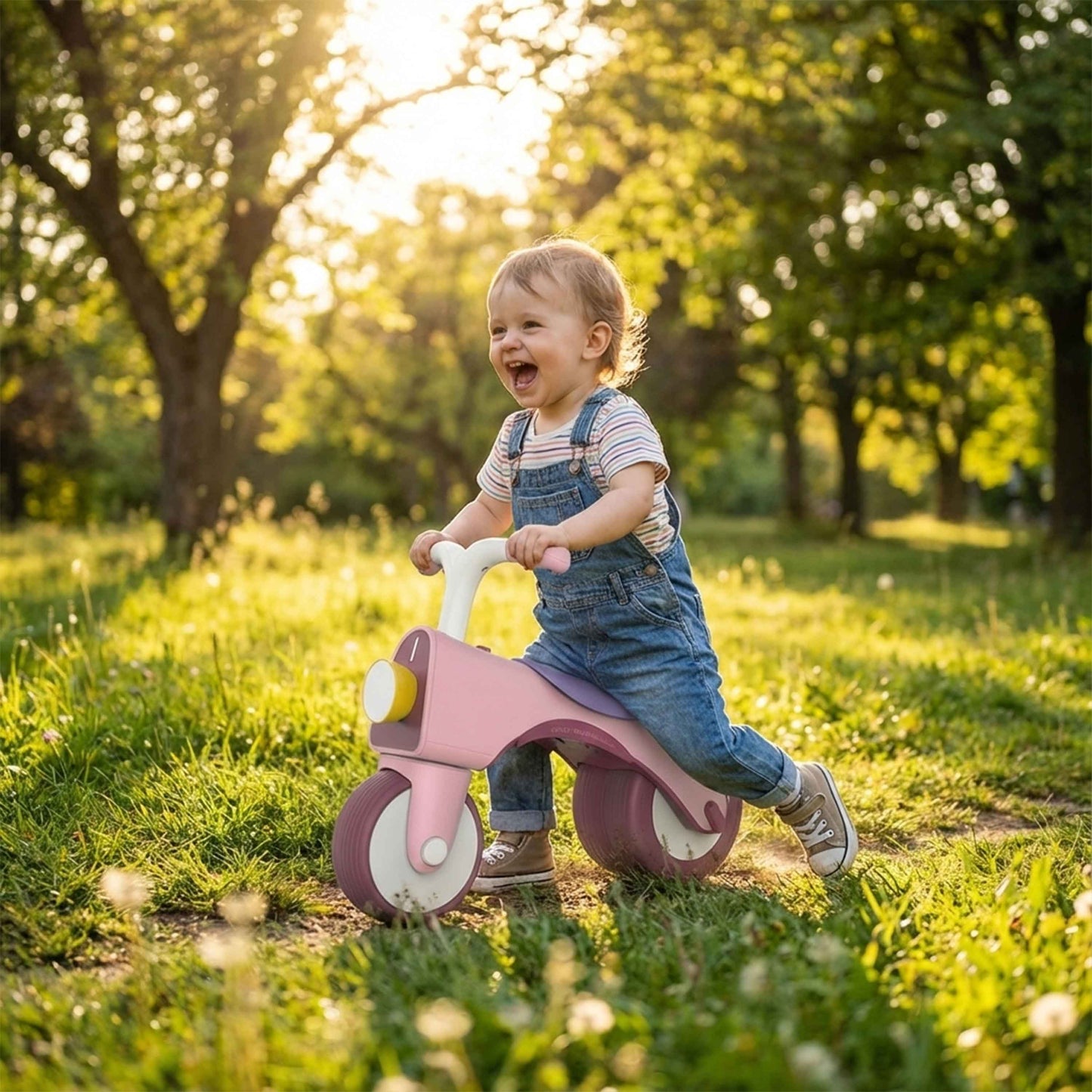 Baby Balance Bike – Toddler Ride-On Balance Car (Pink, Green, Blue)