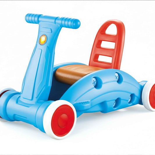 Multi-Function Rocker for Kids 3-in-1 Slide, Shake & Push Ride-On Toy
