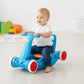 Multi-Function Rocker for Kids 3-in-1 Slide, Shake & Push Ride-On Toy