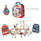 Track City portable train track playset 173 pieces kids toy