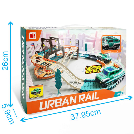 B_O City Track – Luminous Urban Rail Playset 48-piece
